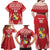 Custom Tonga Rugby Family Matching Off Shoulder Maxi Dress and Hawaiian Shirt Tonga Mate Ma'a Take The Lead