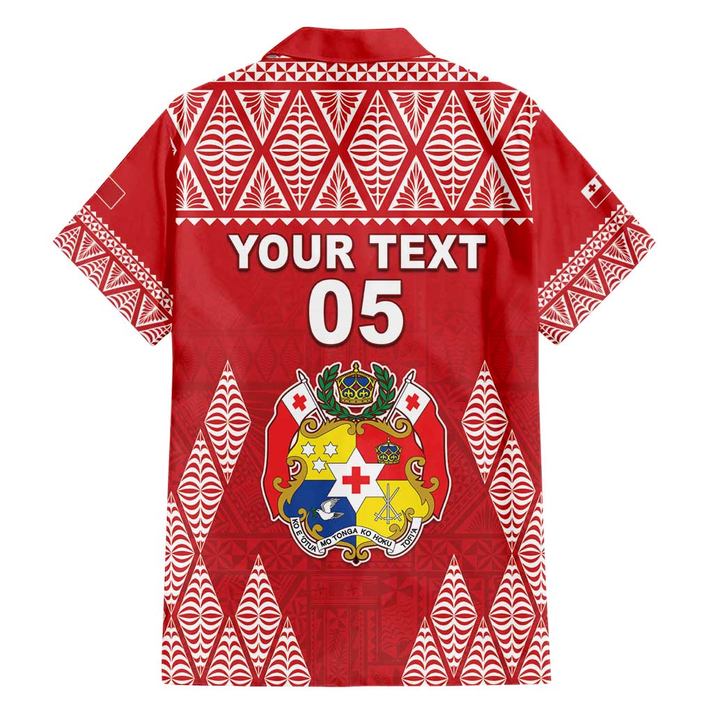 Custom Tonga Rugby Family Matching Short Sleeve Bodycon Dress and Hawaiian Shirt Tonga Mate Ma'a Take The Lead