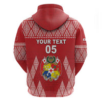 Custom Tonga Rugby Hoodie Tonga Mate Ma'a Take The Lead LT05 - Polynesian Pride