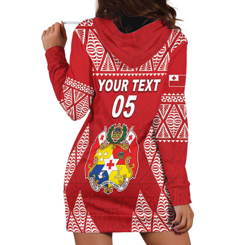 Custom Tonga Rugby Hoodie Dress Tonga Mate Ma'a Take The Lead LT05 - Polynesian Pride