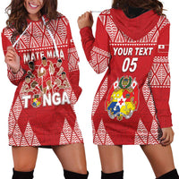 Custom Tonga Rugby Hoodie Dress Tonga Mate Ma'a Take The Lead LT05 - Polynesian Pride