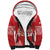 Custom Tonga Rugby Sherpa Hoodie Tonga Mate Ma'a Take The Lead