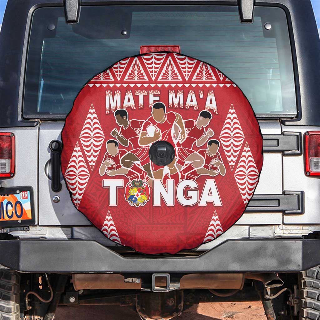 Tonga Rugby Spare Tire Cover Tonga Mate Ma'a Take The Lead