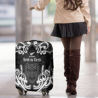 Aotearoa Luggage Cover Toitu Te Tiriti O Waitangi LT05 - Polynesian Pride