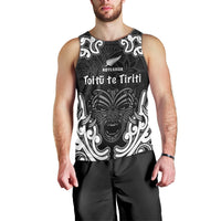 Personalised Aotearoa Men Tank Top Toitu Te Tiriti O Waitangi LT05 - Polynesian Pride