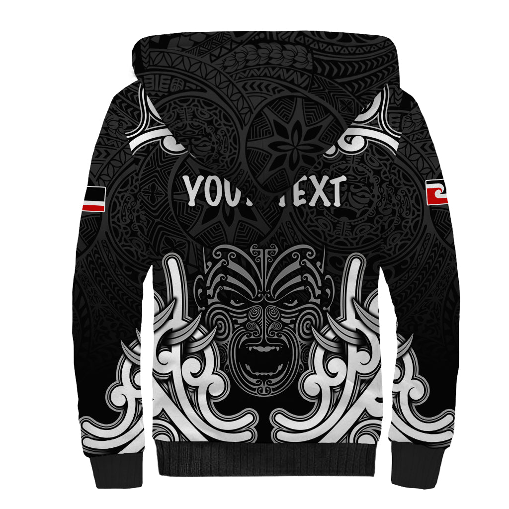 Personalised Aotearoa Sherpa Hoodie Toitu Te Tiriti O Waitangi LT05 - Polynesian Pride