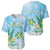 Personalised 2025 Aloha Hawaii Baseball Jersey Tropical Flowers And Honu