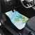 2025 Aloha Hawaii Car Mats Tropical Flowers And Honu