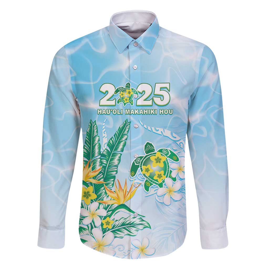 Personalised 2025 Aloha Hawaii Family Matching Off Shoulder Maxi Dress and Hawaiian Shirt Tropical Flowers And Honu