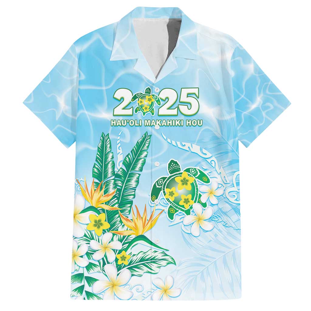 Personalised 2025 Aloha Hawaii Family Matching Summer Maxi Dress and Hawaiian Shirt Tropical Flowers And Honu