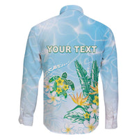 Personalised 2025 Aloha Hawaii Family Matching Summer Maxi Dress and Hawaiian Shirt Tropical Flowers And Honu