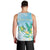 Personalised 2025 Aloha Hawaii Men Tank Top Tropical Flowers And Honu