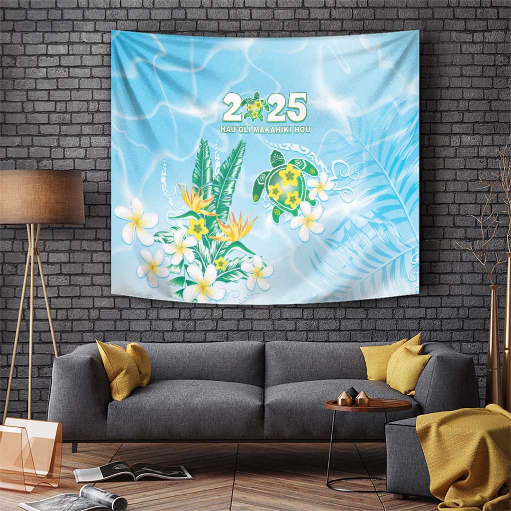 2025 Aloha Hawaii Tapestry Tropical Flowers And Honu