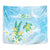 2025 Aloha Hawaii Tapestry Tropical Flowers And Honu