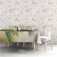 New Zealand Pigeon Kereru Tablecloth Maori Fern Art Green Gradient LT05 - Polynesian Pride