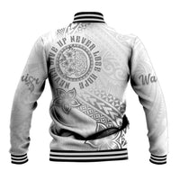 Brain Cancer Warrior Baseball Jacket Never Give Up LT05 - Polynesian Pride