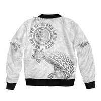 Brain Cancer Warrior Bomber Jacket Never Give Up LT05 - Polynesian Pride