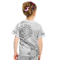 Brain Cancer Warrior Kid T Shirt Never Give Up LT05 - Polynesian Pride