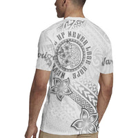Brain Cancer Warrior Rugby Jersey Never Give Up LT05 - Polynesian Pride