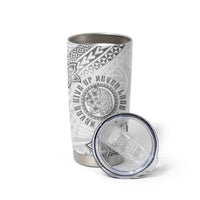 Brain Cancer Warrior Tumbler Cup Never Give Up LT05 - Polynesian Pride
