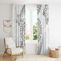 Brain Cancer Warrior Window Curtain Never Give Up