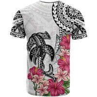 White Polynesian Hammerhead Shark Tribal Pattern T Shirt LT05 - Polynesian Pride