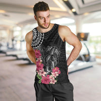 Black Polynesian Hammerhead Shark Tribal Pattern Men Tank Top LT05 Black - Polynesian Pride