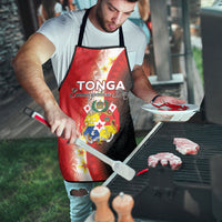 Tonga Emancipation Day Apron Tongan Ngatu Pattern With Plumeria LT05 - Polynesian Pride