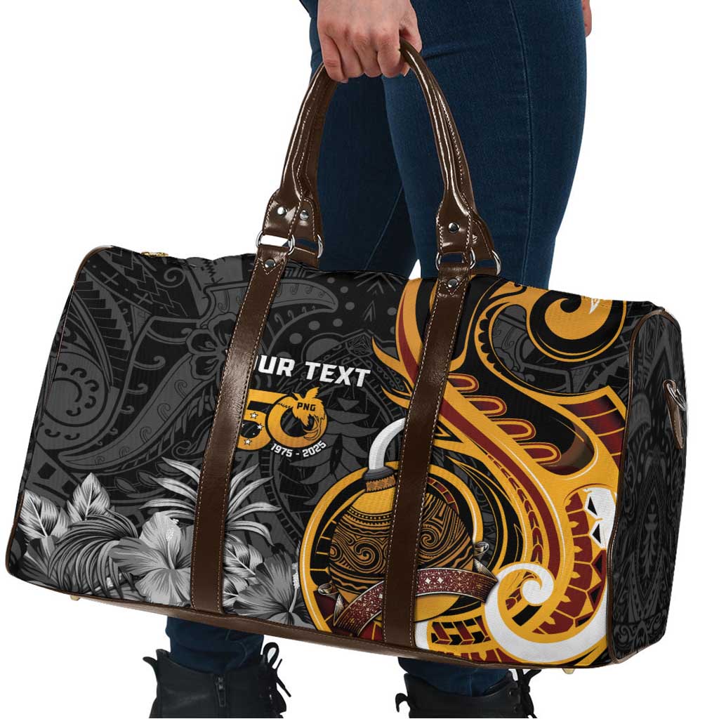 Papua New Guinea Travel Bag Happy 50th Independence Anniversary - Polynesian Pride