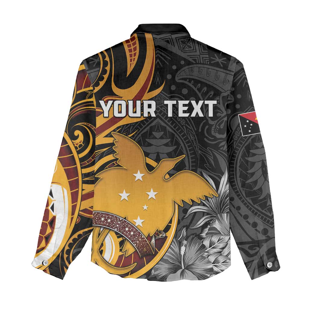 Personalised Papua New Guinea Women Casual Shirt Happy 50th Independence Anniversary LT05 - Polynesian Pride
