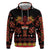 Papua Batik Motif Hoodie Papua Spirit Black Version - Polynesian Pride