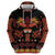 Papua Batik Motif Hoodie Papua Spirit Black Version - Polynesian Pride