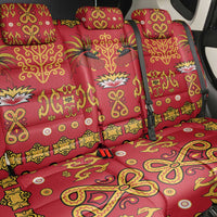 Papua Batik Motif Back Car Seat Cover Papua Spirit Red Version - Polynesian Pride