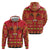 Papua Batik Motif Hoodie Papua Spirit Red Version - Polynesian Pride
