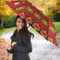 Papua Batik Motif Umbrella Papua Spirit Red Version - Polynesian Pride