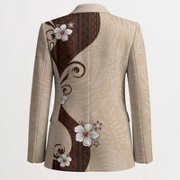 Polynesia Hibiscus Blazer Cameo Curve Motif LT05 - Polynesian Pride