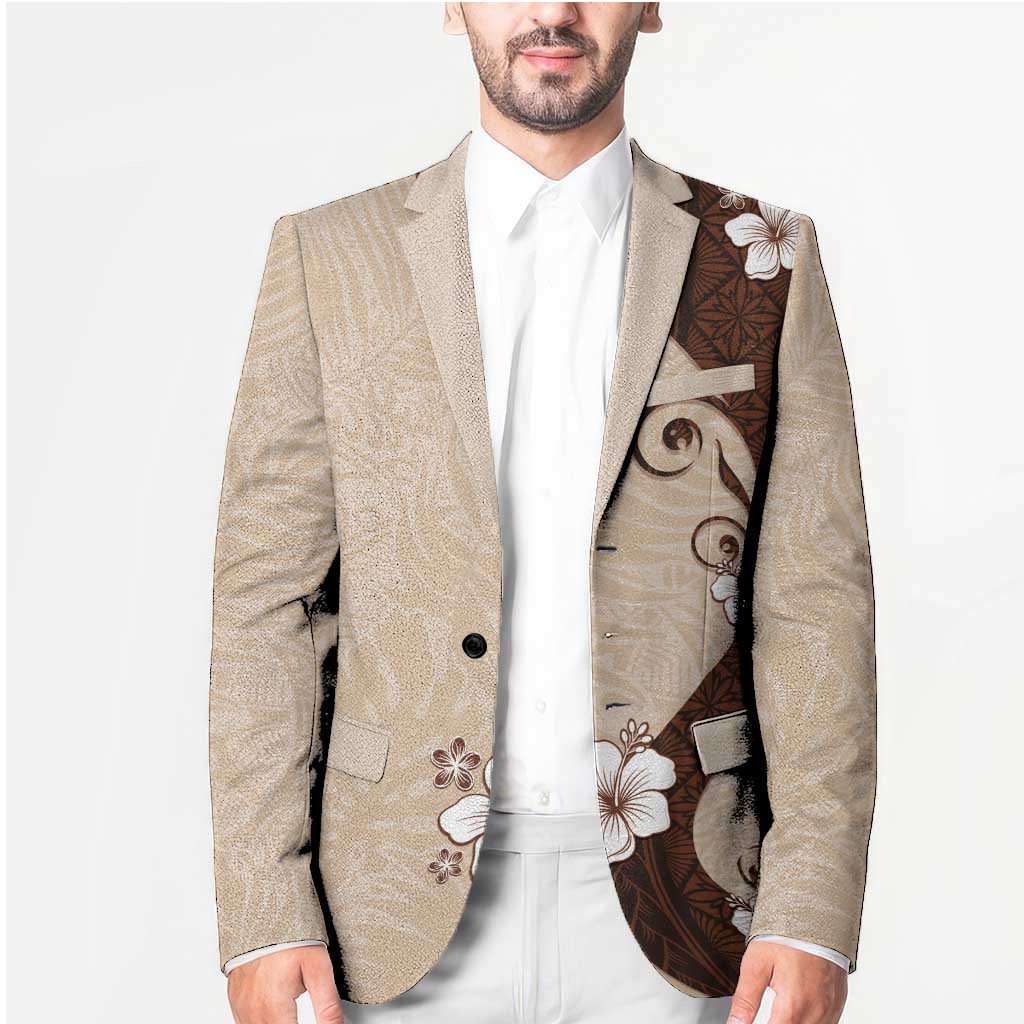 Polynesia Hibiscus Blazer Cameo Curve Motif LT05 - Polynesian Pride