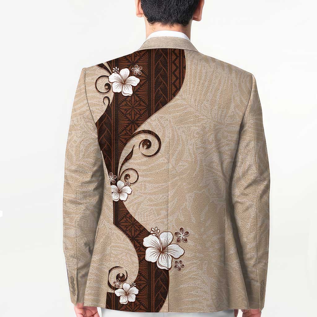 Polynesia Hibiscus Blazer Cameo Curve Motif LT05 - Polynesian Pride
