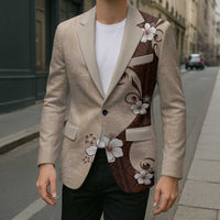 Polynesia Hibiscus Blazer Cameo Curve Motif LT05 - Polynesian Pride