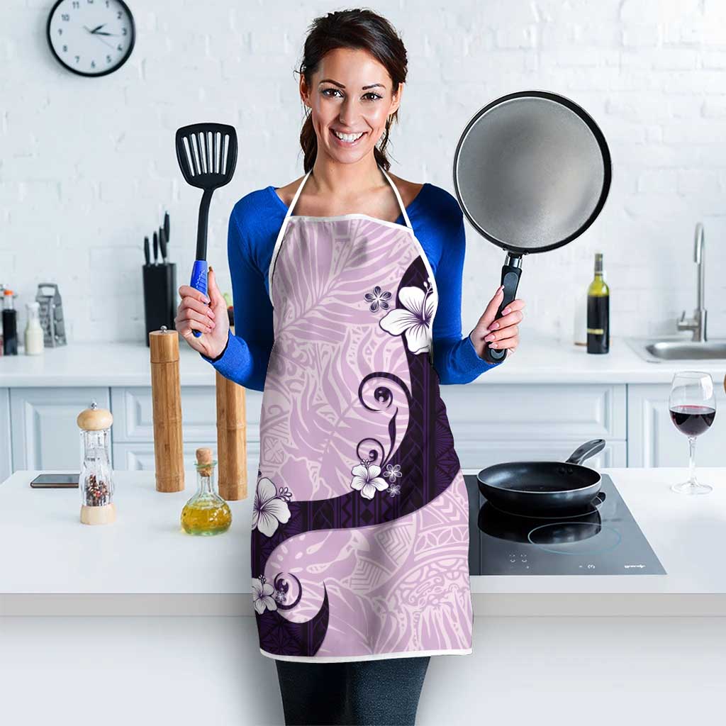 Polynesia Hibiscus Apron Thistle Curve Motif - Polynesian Pride