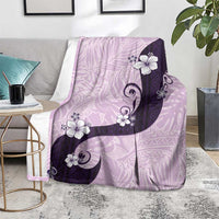 Polynesia Hibiscus Blanket Thistle Curve Motif - Polynesian Pride