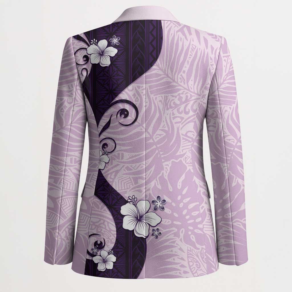 Polynesia Hibiscus Blazer Thistle Curve Motif LT05 - Polynesian Pride