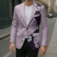 Polynesia Hibiscus Blazer Thistle Curve Motif LT05 - Polynesian Pride