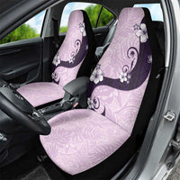 Polynesia Hibiscus Car Seat Cover Thistle Curve Motif - Polynesian Pride