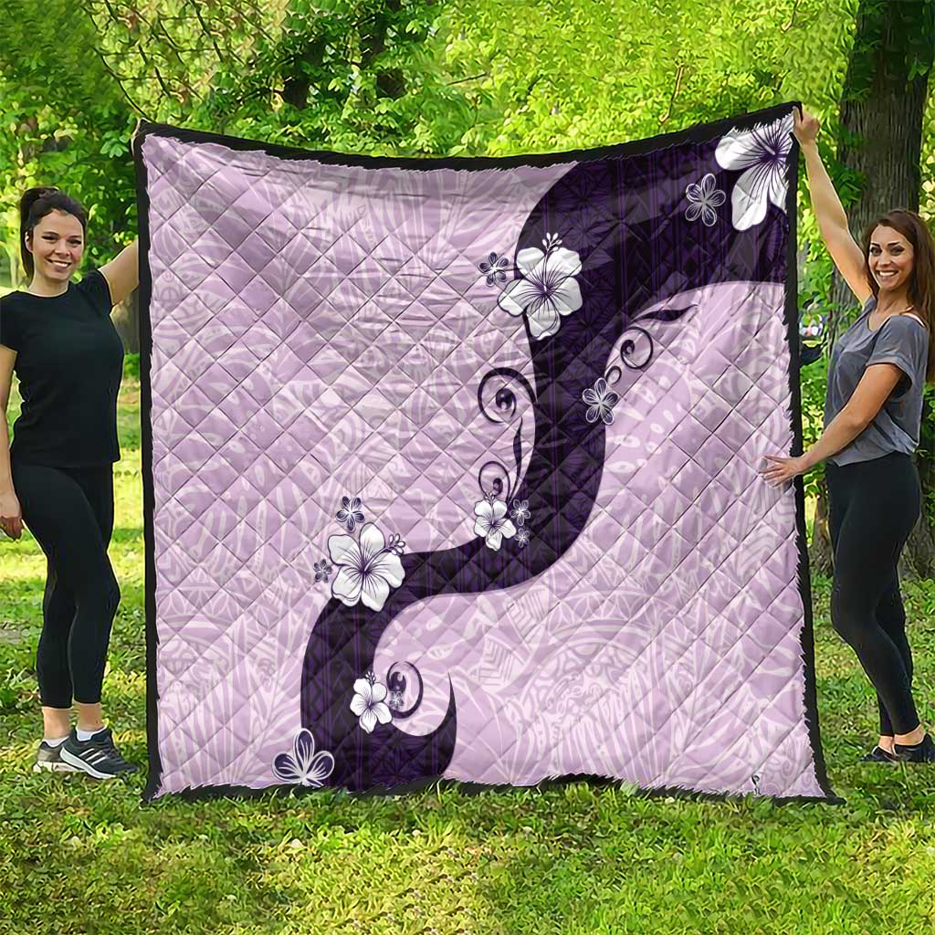 Polynesia Hibiscus Quilt Thistle Curve Motif LT05 - Polynesian Pride