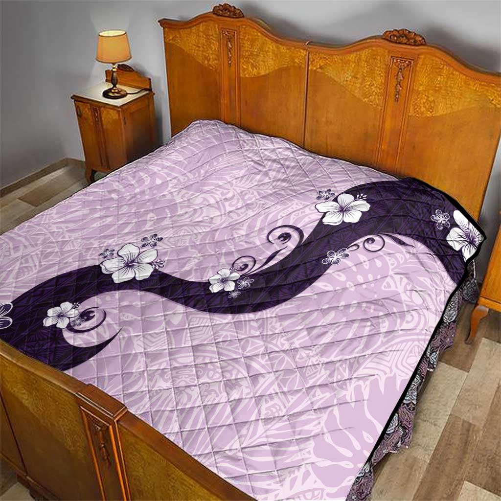 Polynesia Hibiscus Quilt Thistle Curve Motif LT05 - Polynesian Pride