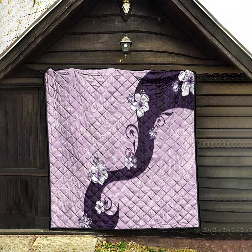 Polynesia Hibiscus Quilt Thistle Curve Motif LT05 - Polynesian Pride