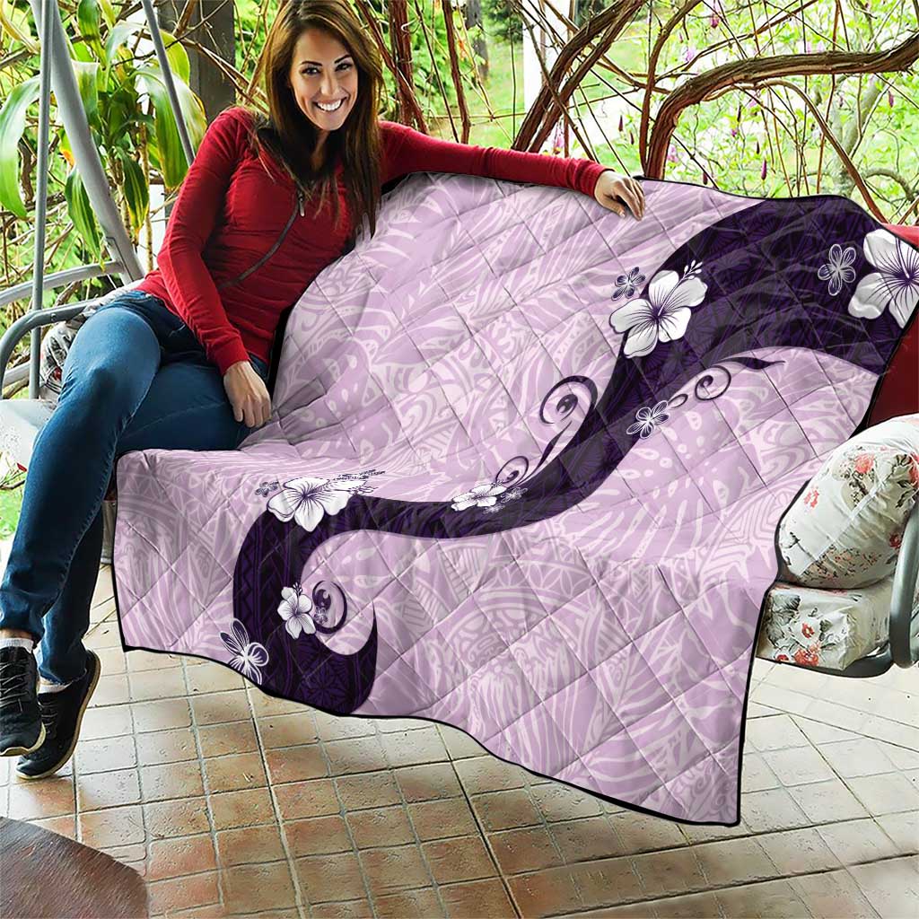 Polynesia Hibiscus Quilt Thistle Curve Motif LT05 - Polynesian Pride