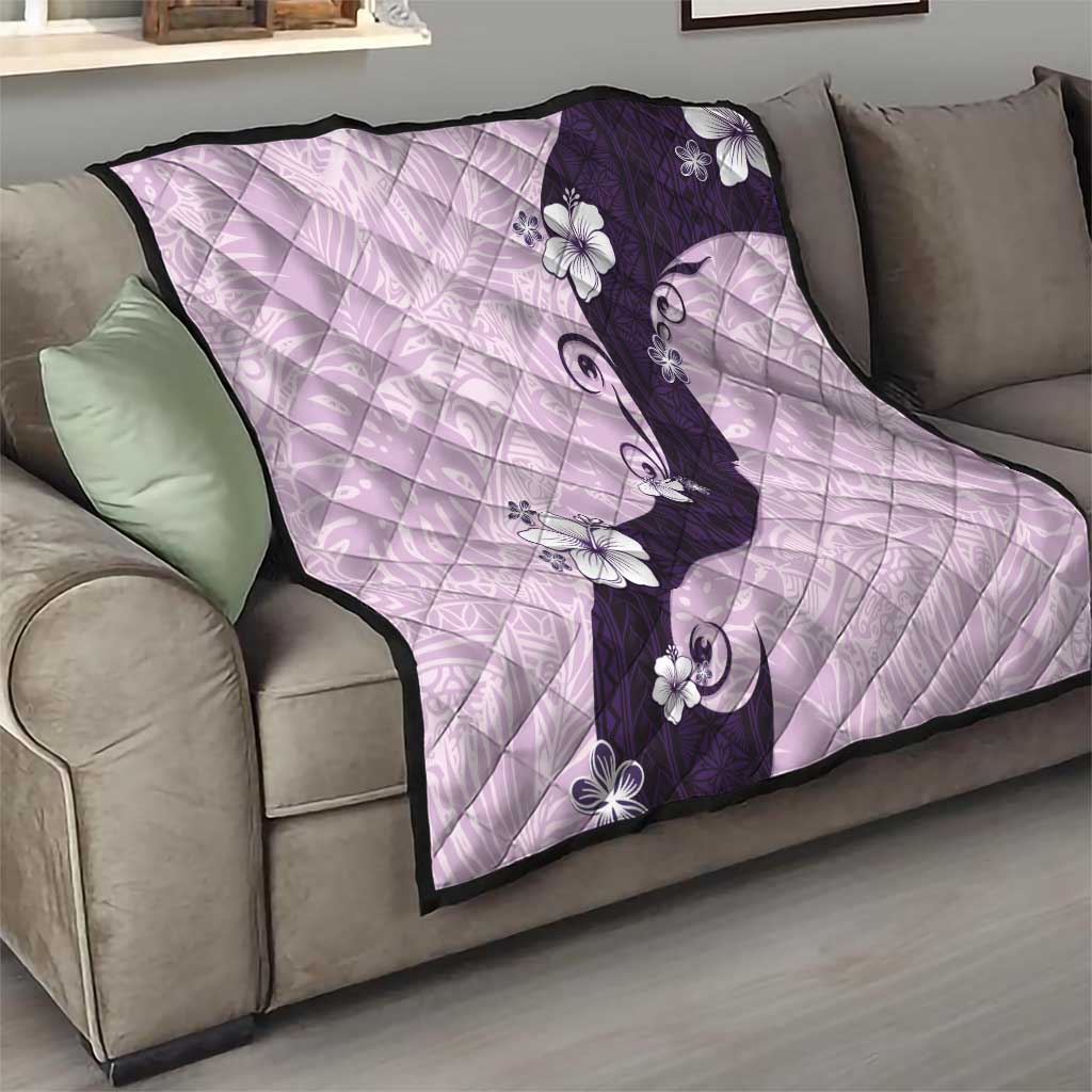 Polynesia Hibiscus Quilt Thistle Curve Motif LT05 - Polynesian Pride