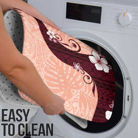 Polynesia Hibiscus Bathroom Set Rose Bud Curve Motif - Polynesian Pride